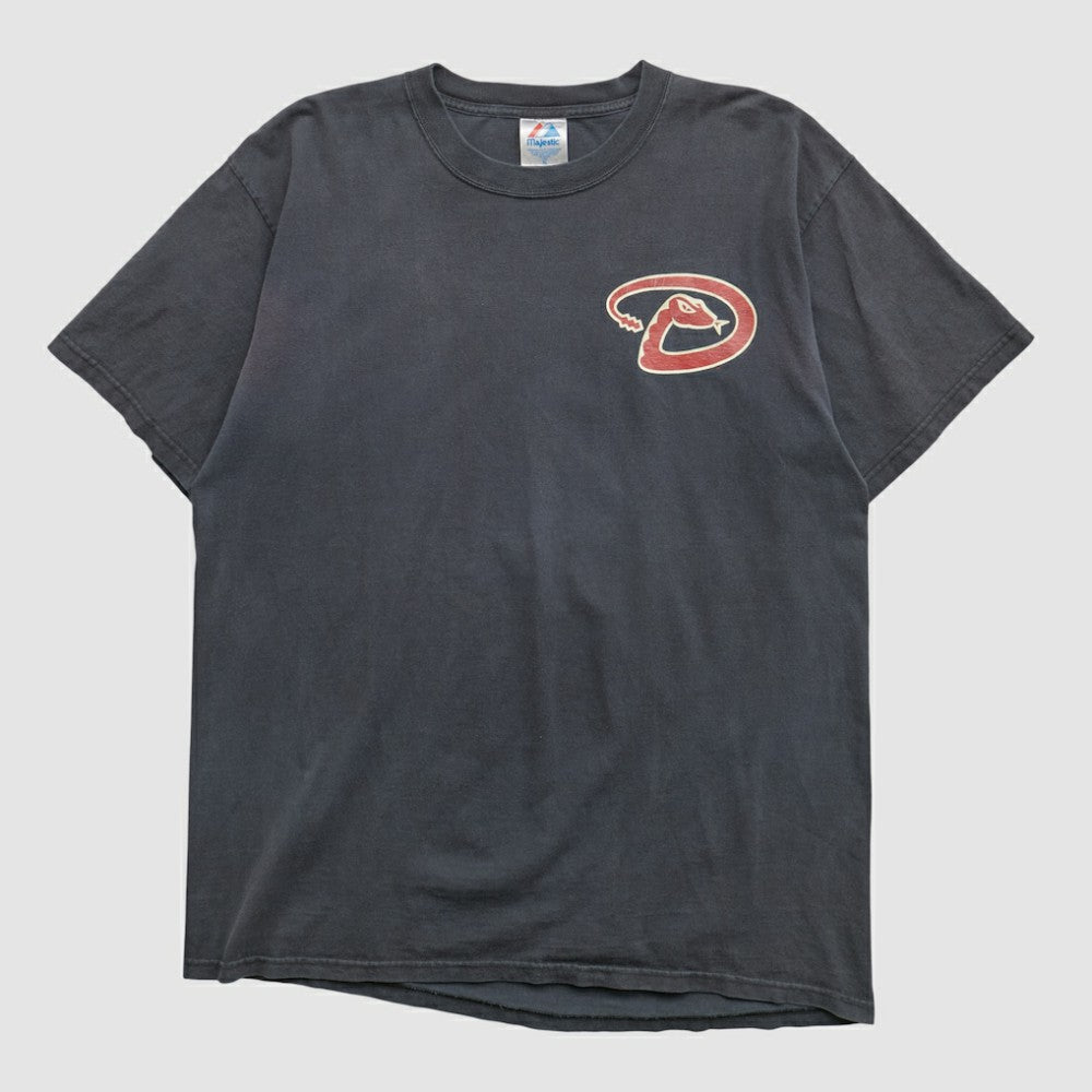 Arizona Diamondbacks Majestic 2000s T-shirt - Black - Vintage - Fanatics Sale