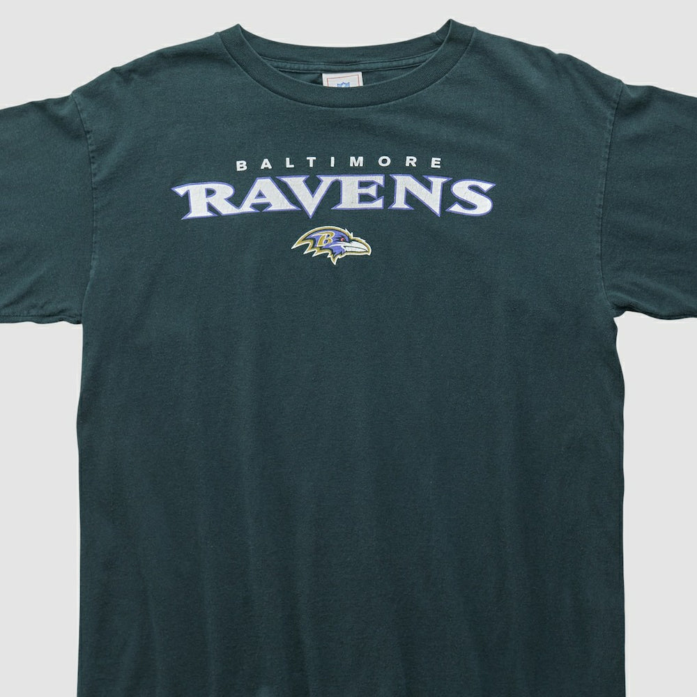 Fanatics Baltimore Ravens NFL 2000s Long Sleeve T-shirt Black Vintage