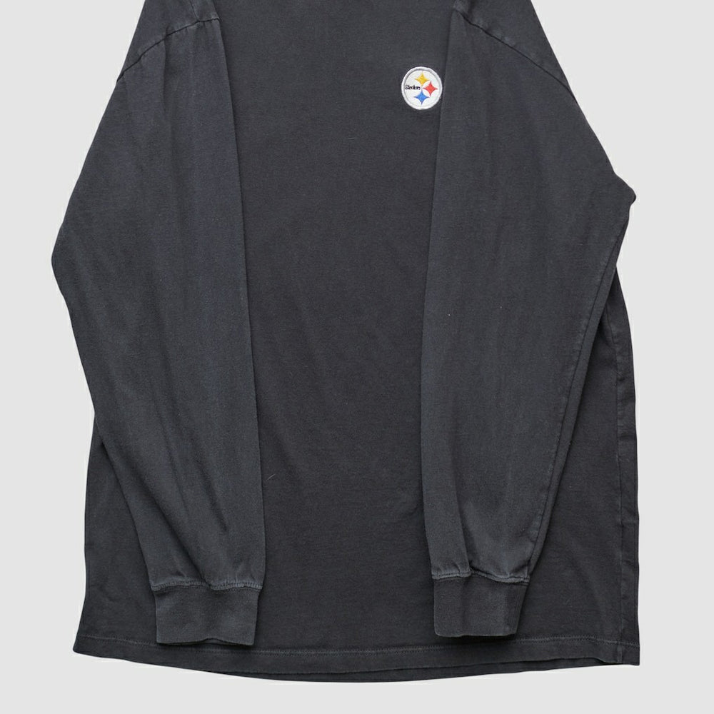 Fanatics Pittsburgh Steelers NFL 2000s Long Sleeve T-shirt Black Vintage
