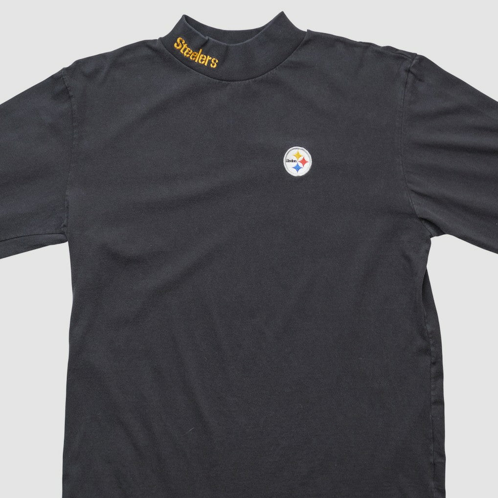 Fanatics Pittsburgh Steelers NFL 2000s Long Sleeve T-shirt Black Vintage