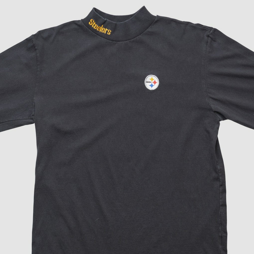Fanatics Pittsburgh Steelers NFL 2000s Long Sleeve T-shirt Black Vintage