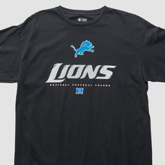 Fanatics Detroit Lions NFL 2010s Long Sleeve T-shirt Black Vintage