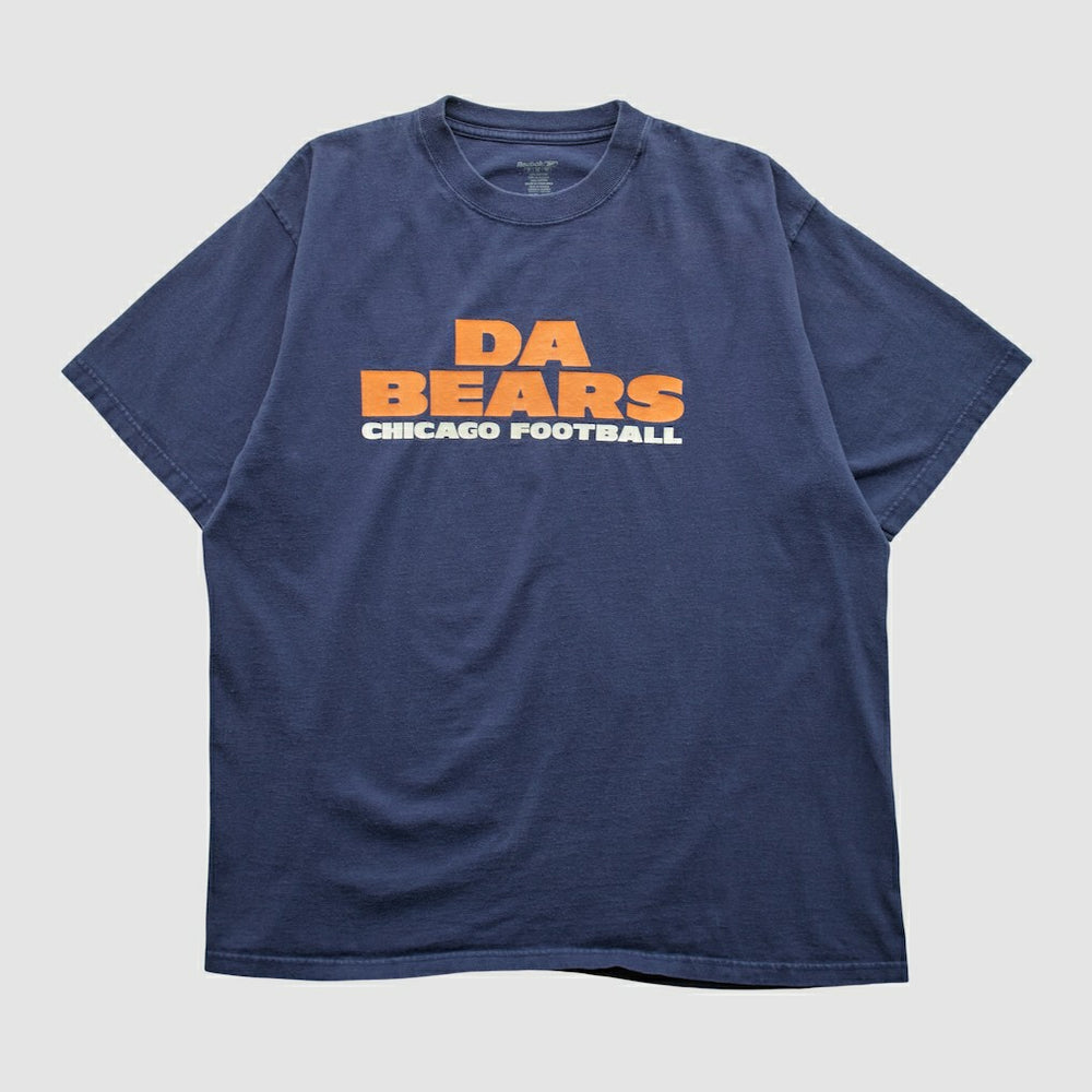 Fanatics Chicago Bears Reebok 2000s T-shirt Navy Vintage