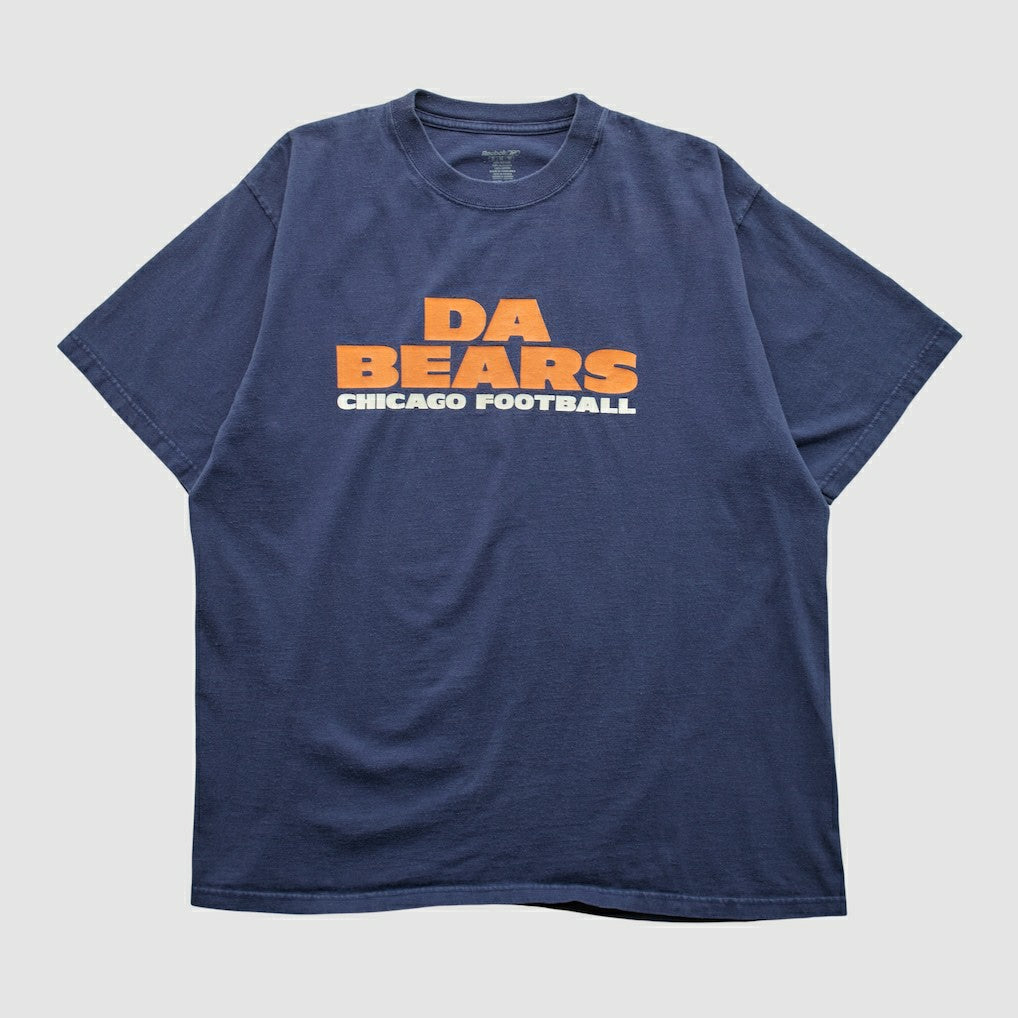 Fanatics Chicago Bears Reebok 2000s T-shirt Navy Vintage