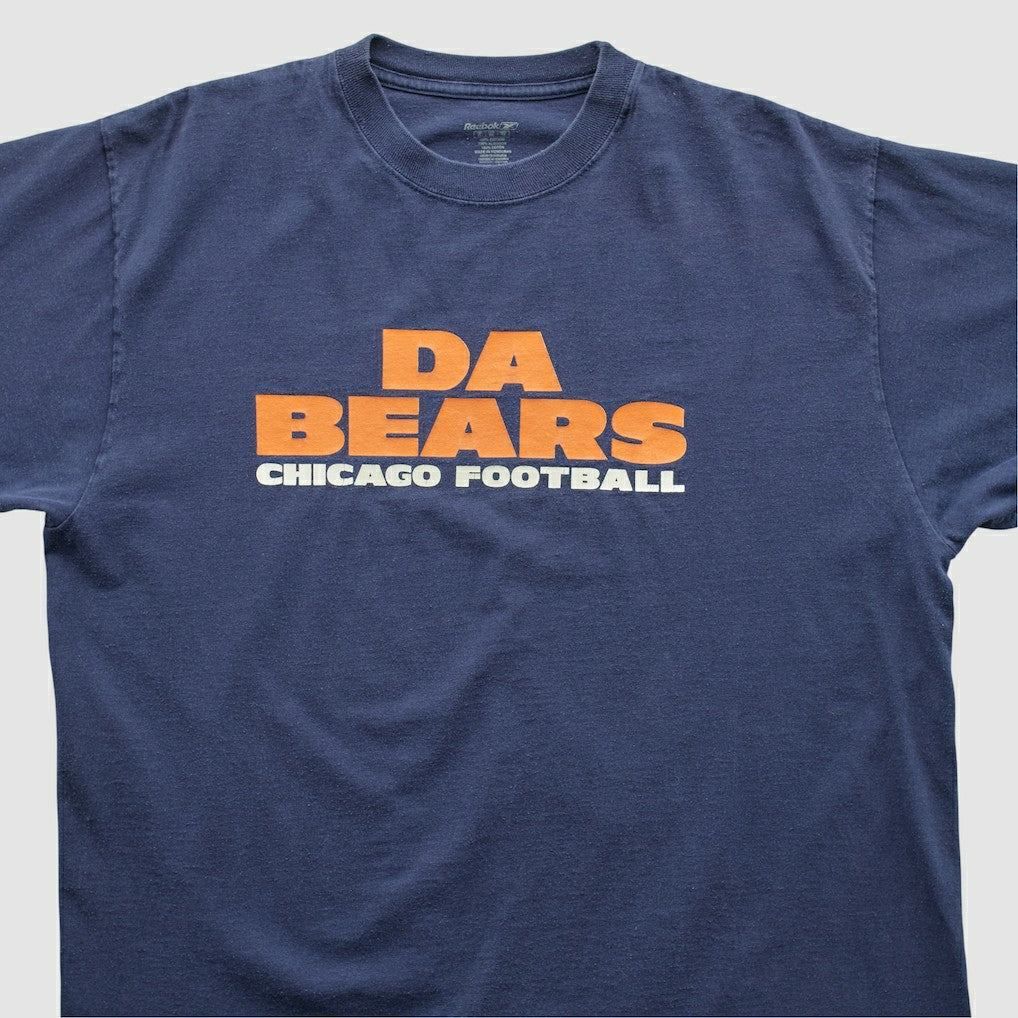 Fanatics Chicago Bears Reebok 2000s T-shirt Navy Vintage