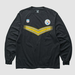 Fanatics Pittsburgh Steelers Reebok 2000s Long Sleeve T-shirt Black Vintage
