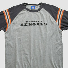 Fanatics Cincinnati Bengals Reebok 2000s Long Sleeve T-shirt Heather Gray Vintage