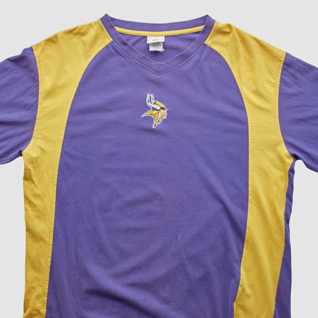 Fanatics Minnesota Vikings NFL 2000s Long Sleeve T-shirt Purple Vintage