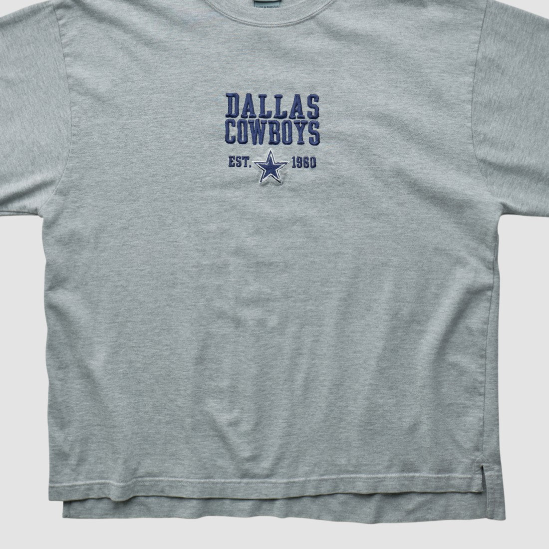 Fanatics Dallas Cowboys Cowboys Authentic Apparel 2000s Long Sleeve T-shirt Heather Gray Vintage