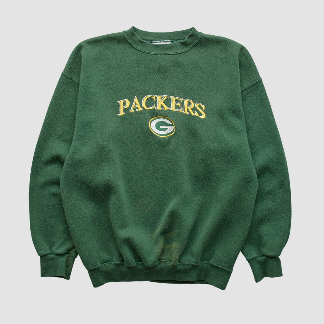 Fanatics Green Bay Packers Logo Athletic Pullover Sweatshirt Green Vintage