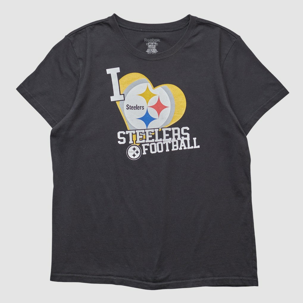 Fanatics Pittsburgh Steelers Reebok 2000s T-shirt Black Vintage