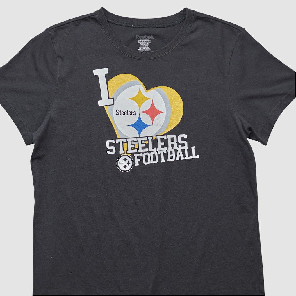Fanatics Pittsburgh Steelers Reebok 2000s T-shirt Black Vintage