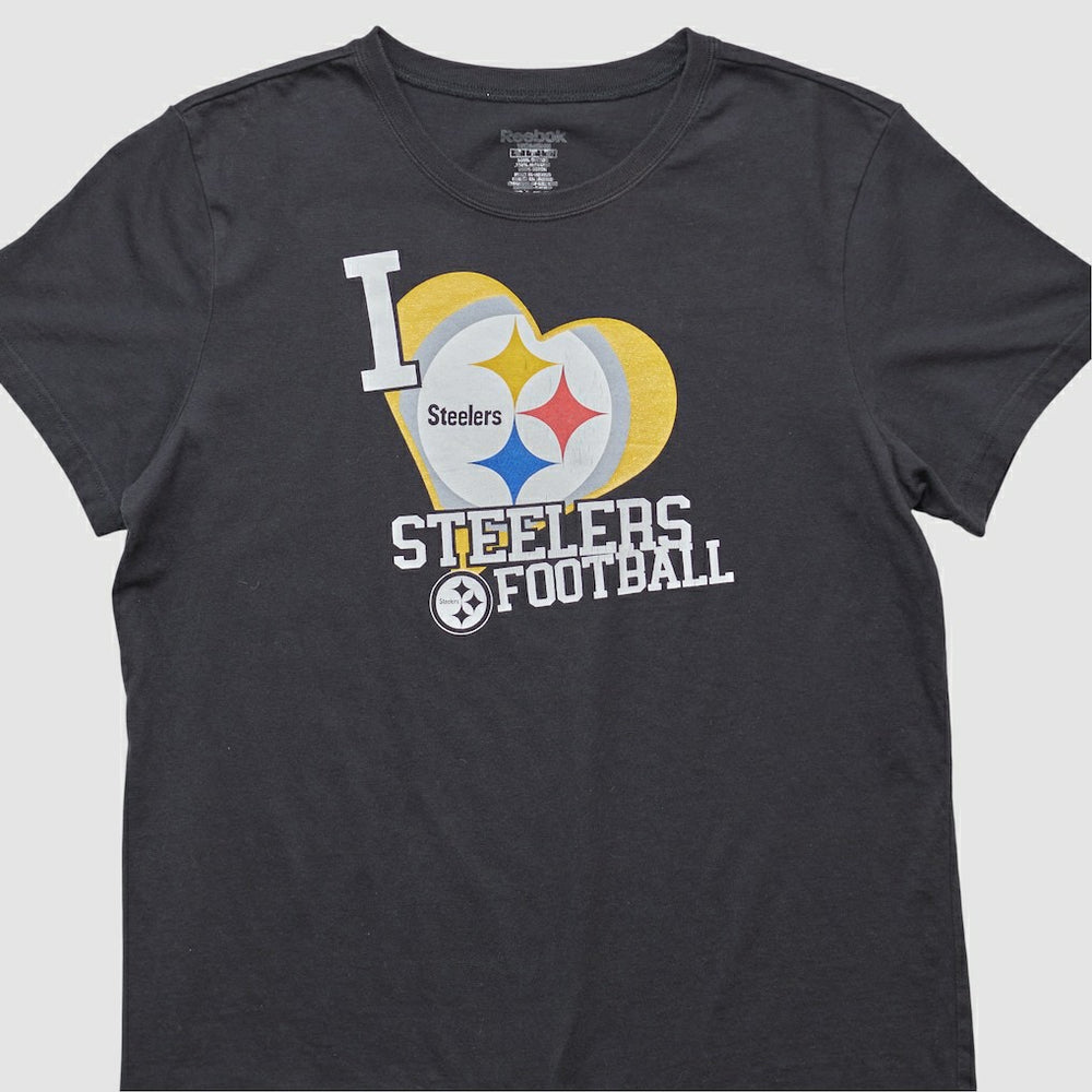Fanatics Pittsburgh Steelers Reebok 2000s T-shirt Black Vintage