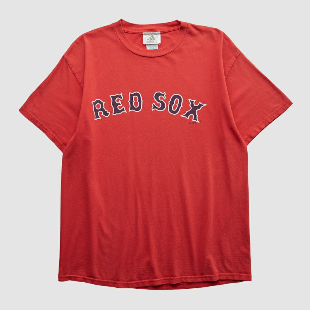 Boston Red Sox Adidas 2000s T-shirt - Red - Vintage - Fanatics Lifestyle