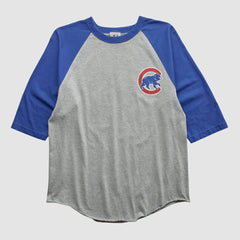 Chicago Cubs Majestic 2000s T-shirt - Heather Gray - Vintage - Fanatics Online