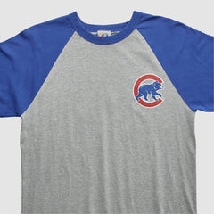 Chicago Cubs Majestic 2000s T-shirt - Heather Gray - Vintage - Fanatics Online