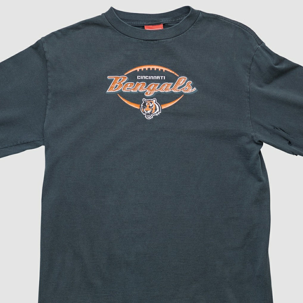 Fanatics Cincinnati Bengals NFL 2000s Long Sleeve T-shirt Black Vintage