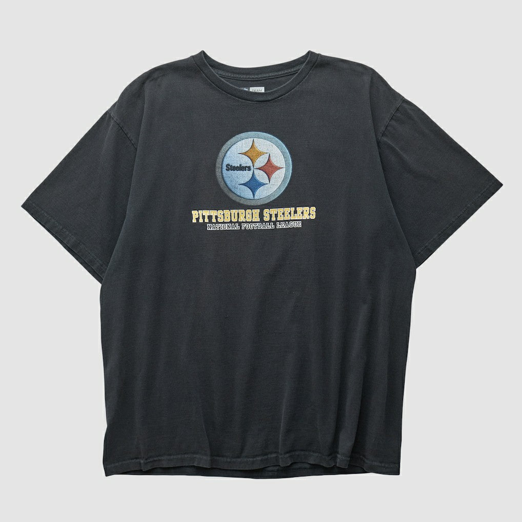 Fanatics Pittsburgh Steelers NFL 2000s T-shirt Black Vintage