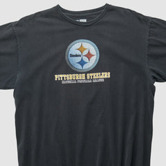 Fanatics Pittsburgh Steelers NFL 2000s T-shirt Black Vintage