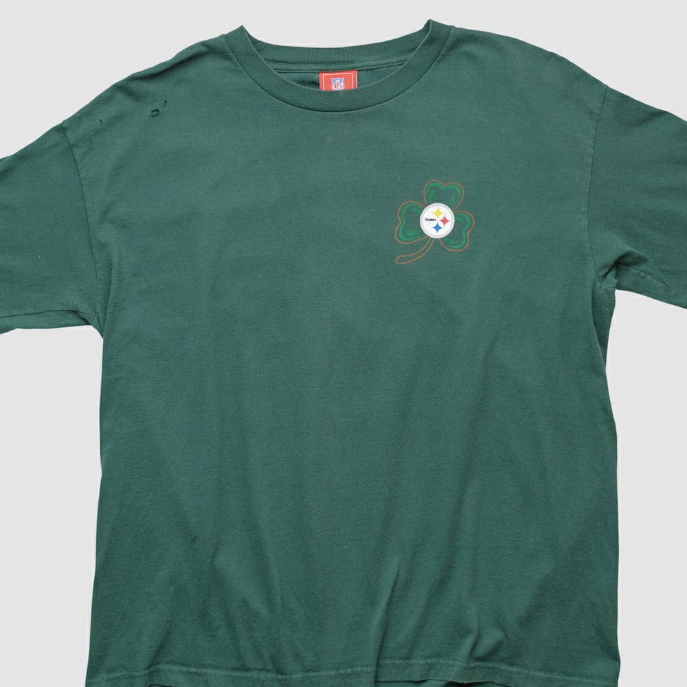 Fanatics Pittsburgh Steelers NFL 2000s Long Sleeve T-shirt Green Vintage