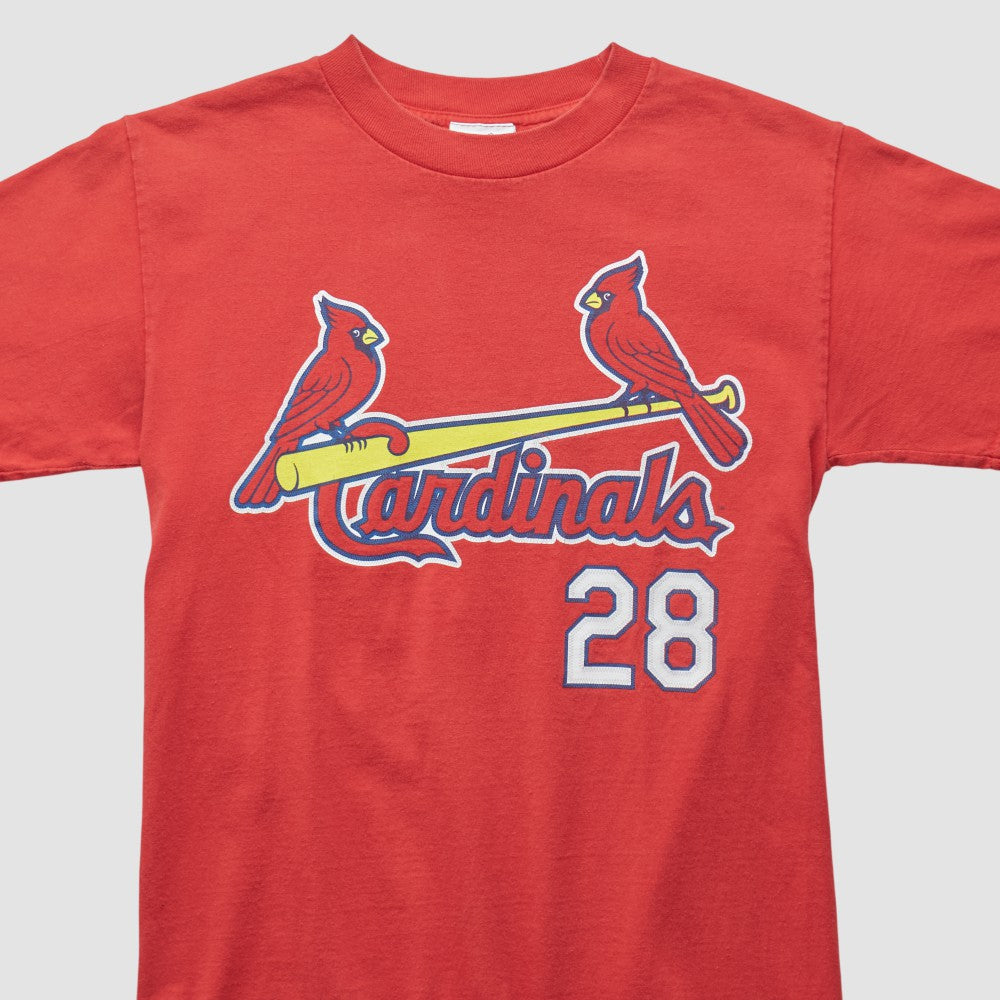 St. Louis Cardinals Majestic 2000s T-shirt - Red - XVintage - Fanatics Sale