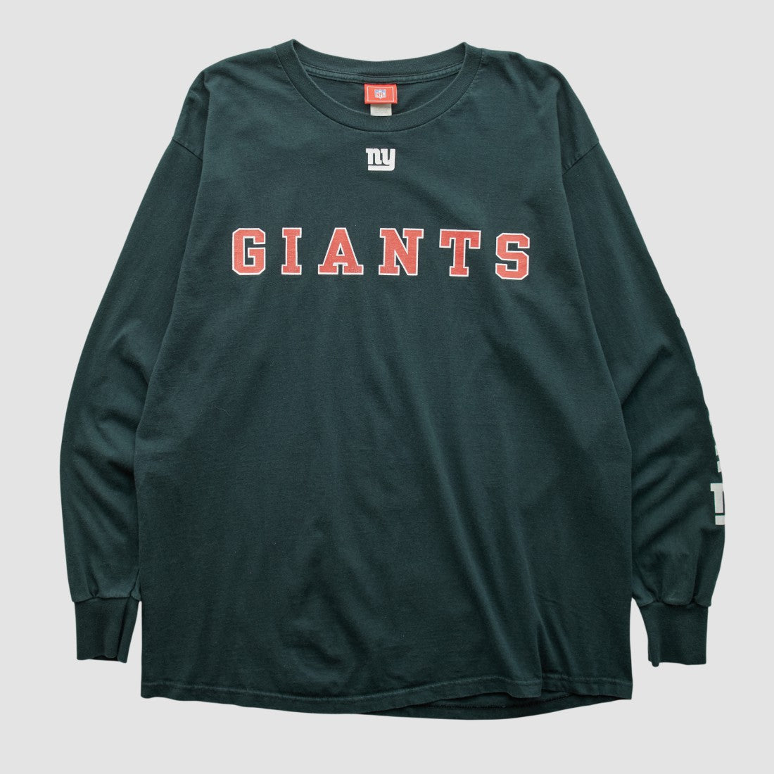 Fanatics New York Giants NFL 2000s Long Sleeve T-shirt Black Vintage