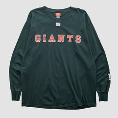 Fanatics New York Giants NFL 2000s Long Sleeve T-shirt Black Vintage