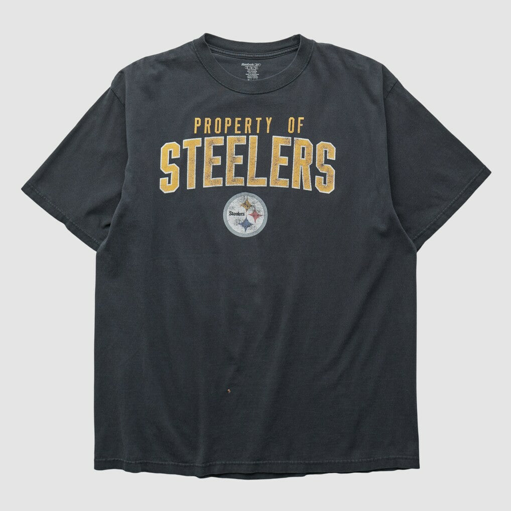 Fanatics Pittsburgh Steelers Reebok 2000s T-shirt Black Vintage