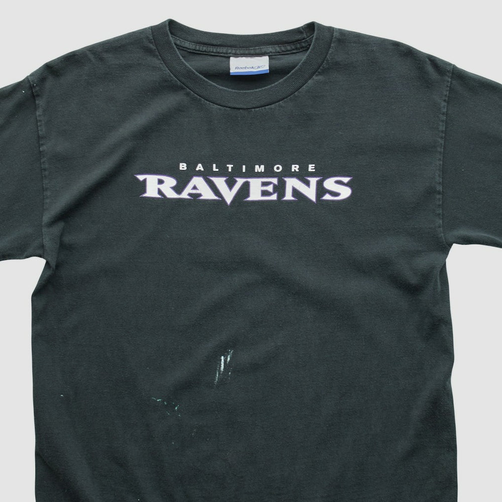 Fanatics Baltimore Ravens Reebok 2000s Long Sleeve T-shirt Black Vintage