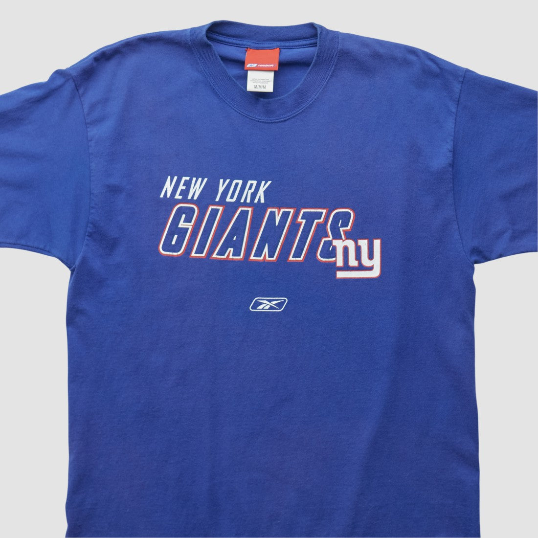 Fanatics New York Giants Reebok 2000s T-shirt Blue Vintage