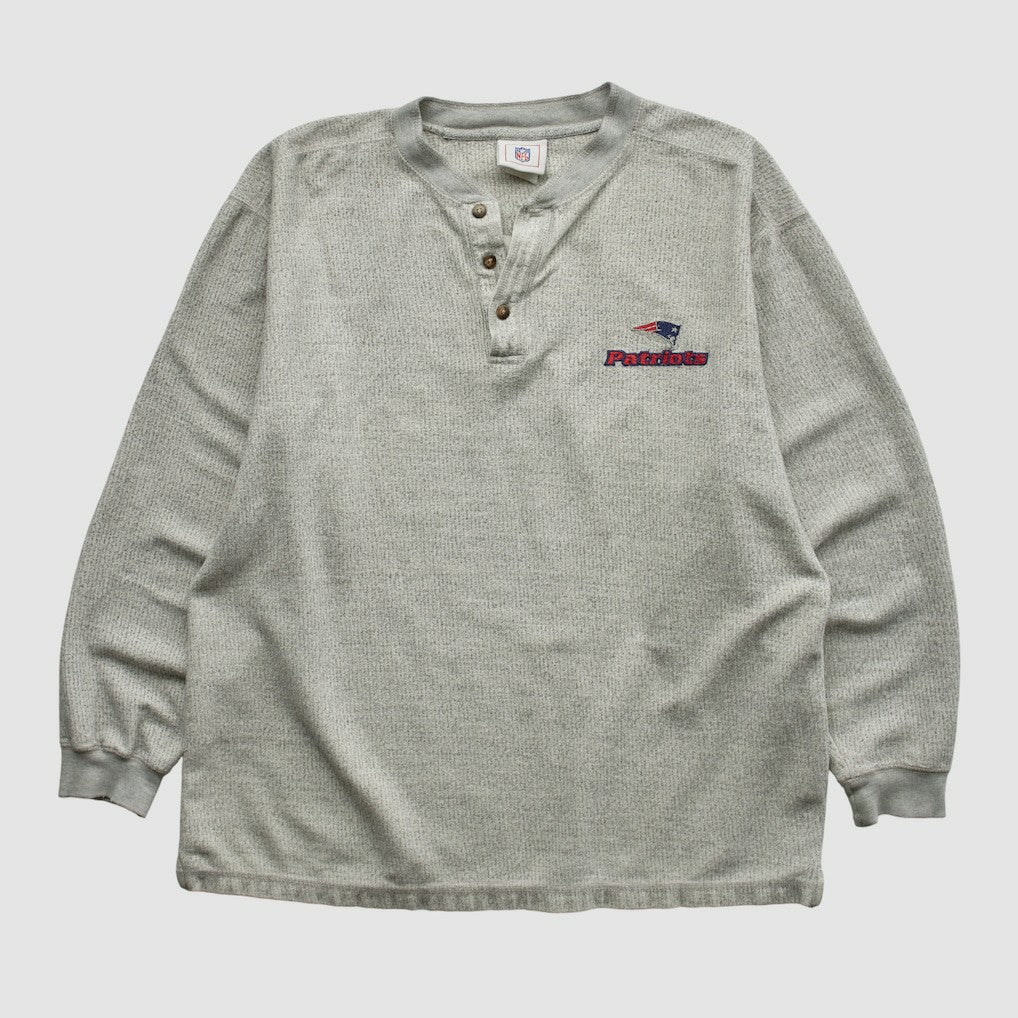 Fanatics New England Patriots NFL 2000s Sweatshirt Heather Gray Vintage