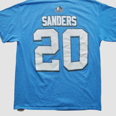 Fanatics Detroit Lions Majestic 2000s T-shirt Blue Vintage