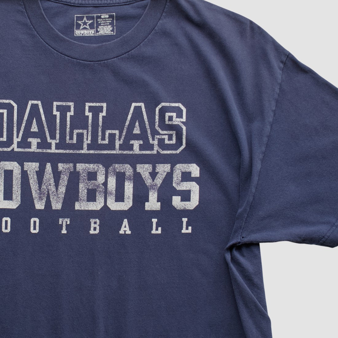 Fanatics Dallas Cowboys Cowboys Team Apparel T-shirt Navy Vintage