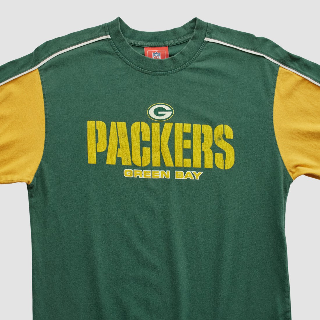 Fanatics Green Bay Packers NFL 2000s Long Sleeve T-shirt Green Vintage