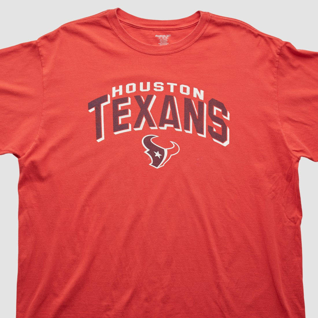 Fanatics Houston Texans Reebok 2000s T-shirt Red Vintage