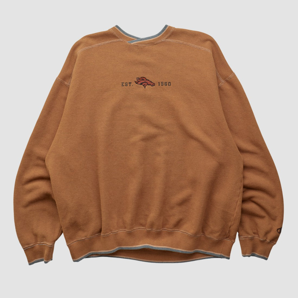 Fanatics Denver Broncos Champion 2000s Pullover Sweatshirt Clay Vintage