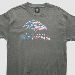 Fanatics Baltimore Ravens NFL 2010s T-shirt Dark Heather Gray Vintage