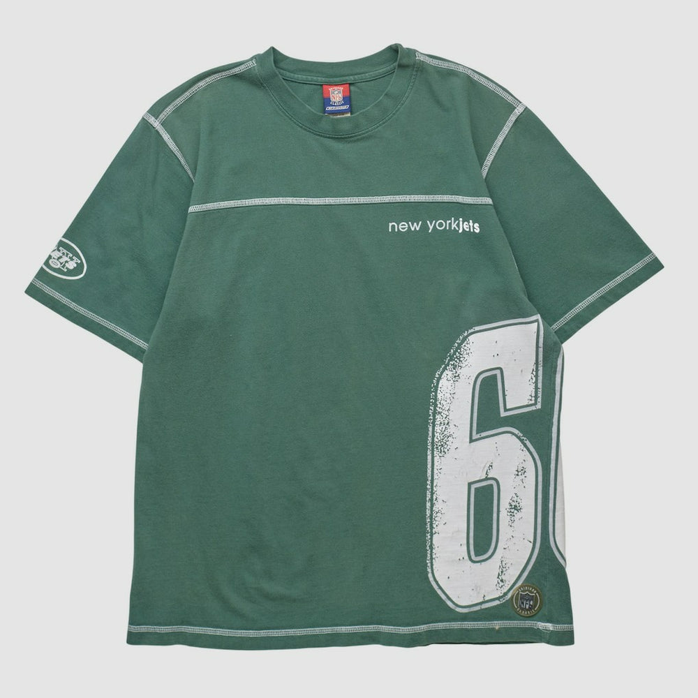 Fanatics New York Jets Reebok 2000s T-shirt Green Vintage
