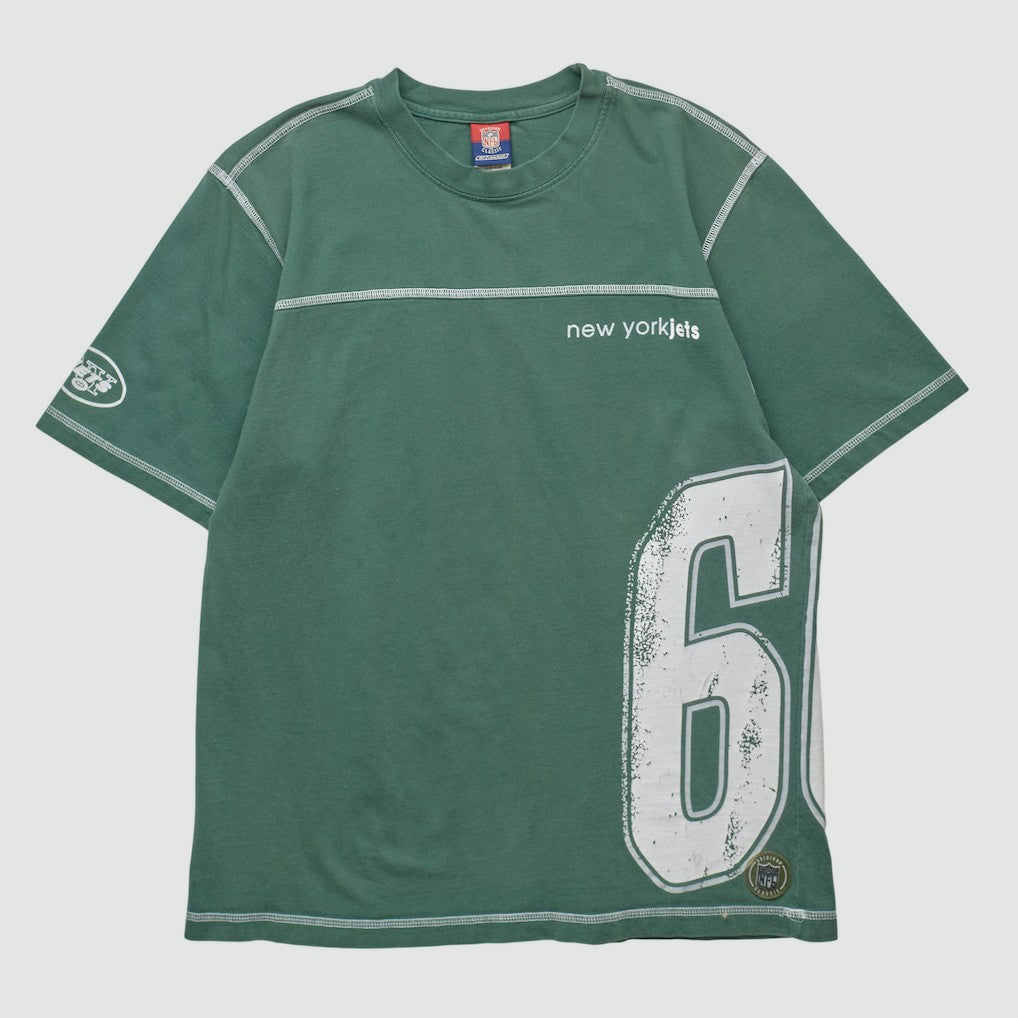 Fanatics New York Jets Reebok 2000s T-shirt Green Vintage