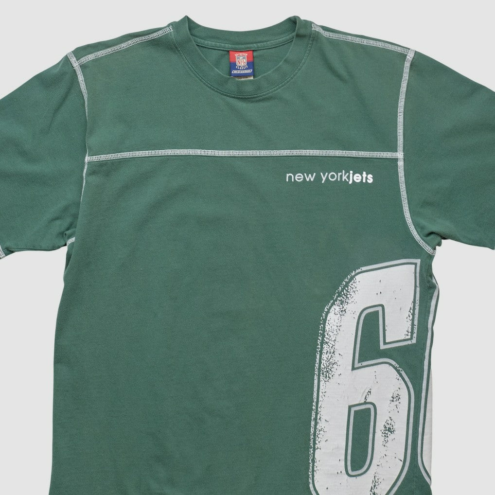Fanatics New York Jets Reebok 2000s T-shirt Green Vintage