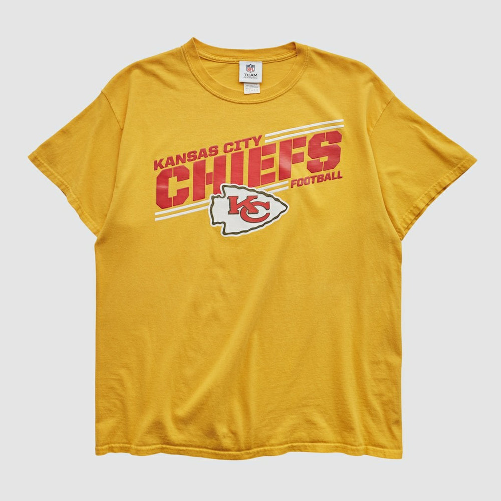 Fanatics Kansas City Chiefs NFL 2010s T-shirt Yellow Vintage