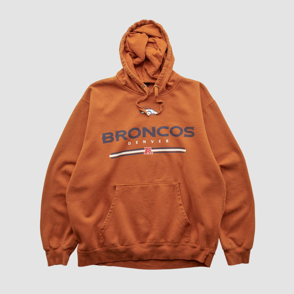 Fanatics Denver Broncos NFL 2010s Hooded Pullover Sweatshirt Clay Vintage