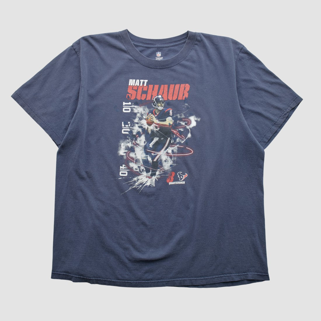 Fanatics Matt Schaub NFL 2000s T-shirt Navy Vintage