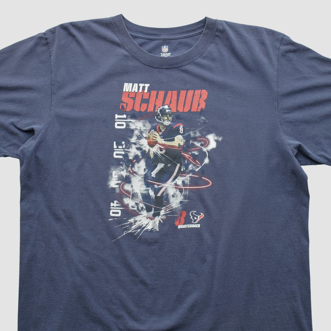 Fanatics Matt Schaub NFL 2000s T-shirt Navy Vintage