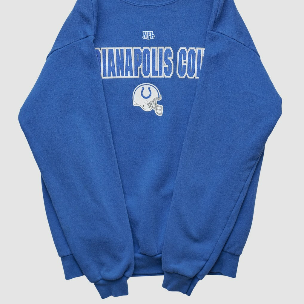 Fanatics Indianapolis Colts NFL 2000s Pullover Sweatshirt Blue Vintage
