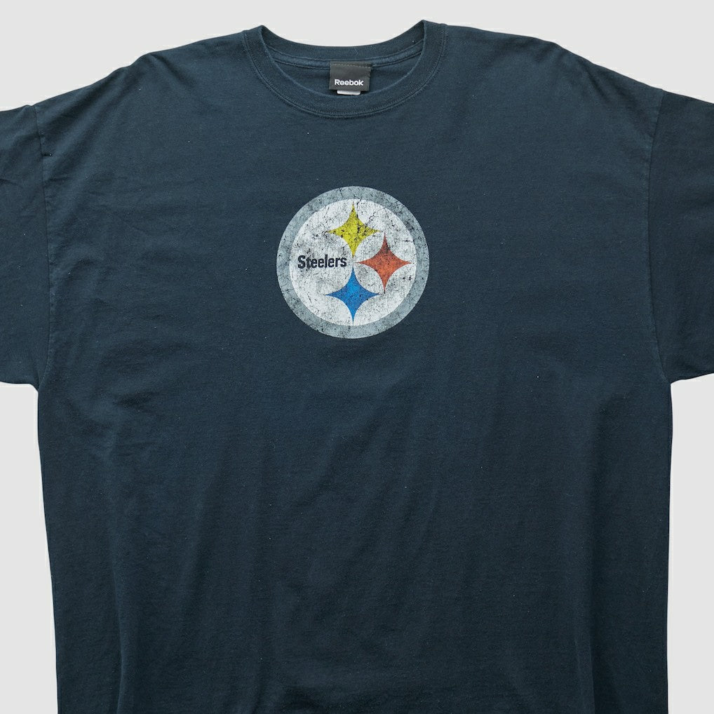 Fanatics Pittsburgh Steelers Reebok 2000s T-shirt Black Vintage