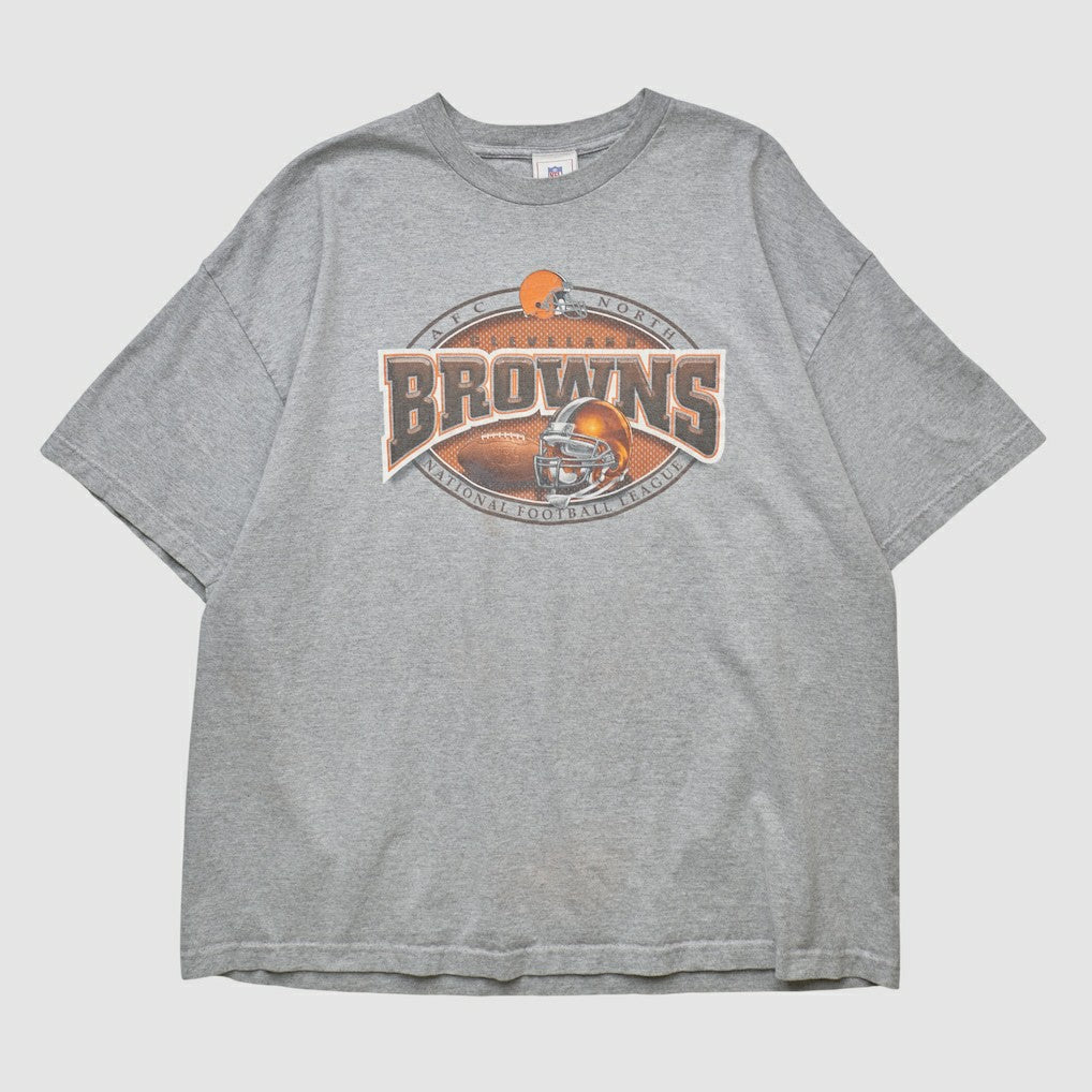 Fanatics Cleveland Browns NFL 2000s T-shirt Heather Gray Vintage