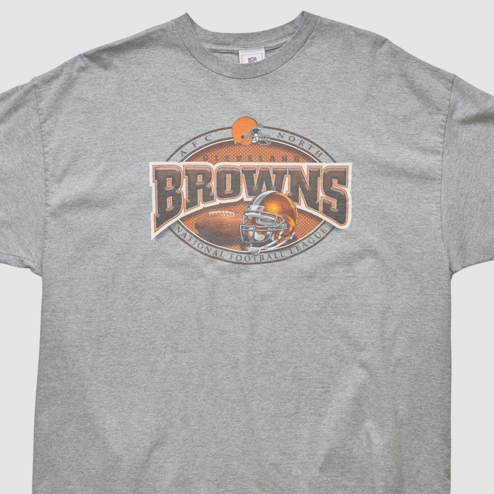 Fanatics Cleveland Browns NFL 2000s T-shirt Heather Gray Vintage