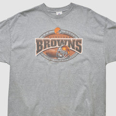 Fanatics Cleveland Browns NFL 2000s T-shirt Heather Gray Vintage