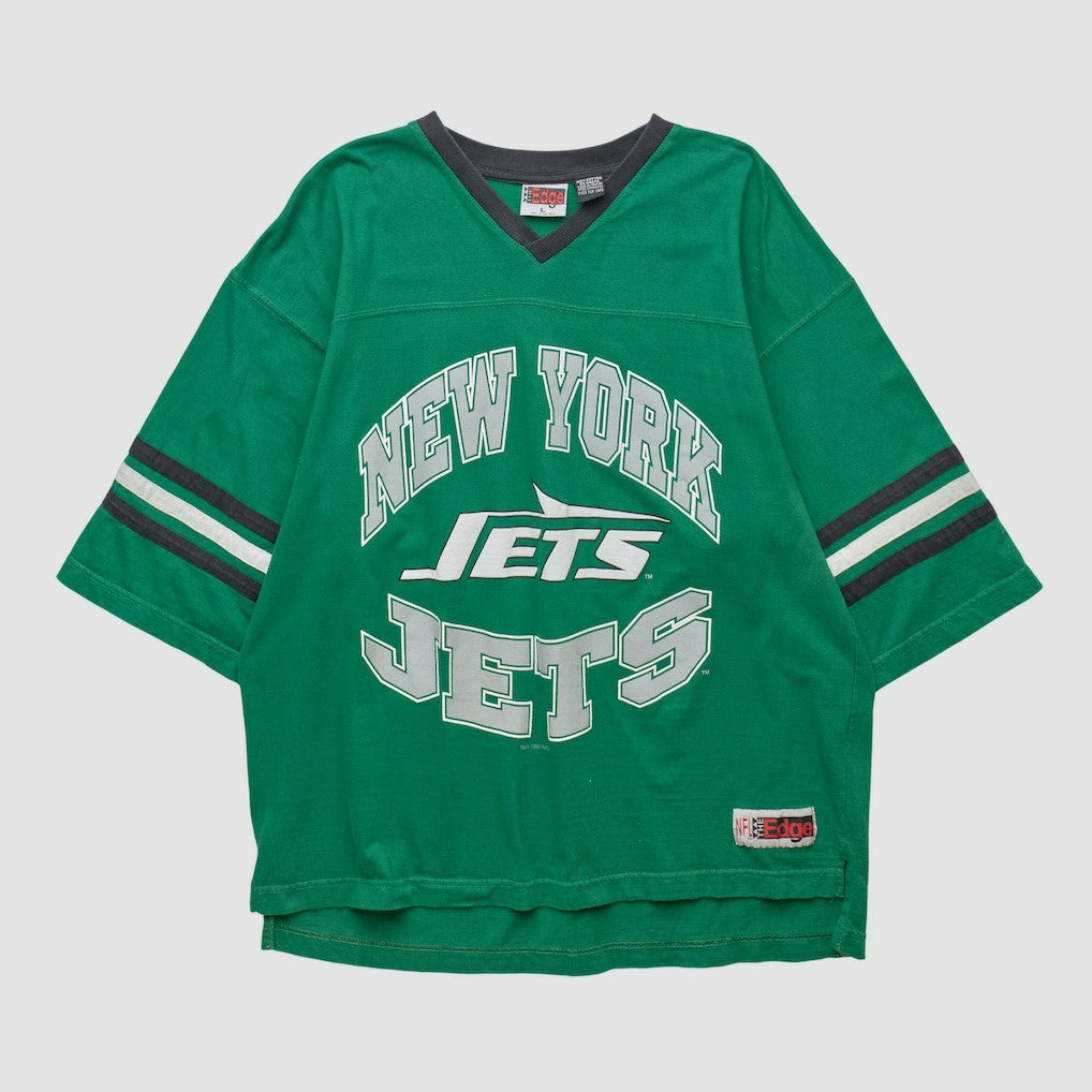 Fanatics New York Jets The Edge 1997 T-shirt Green Vintage